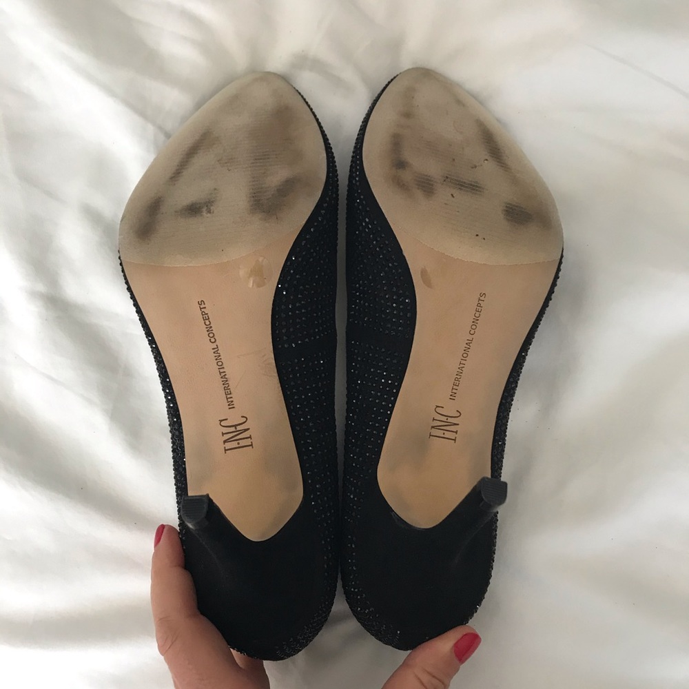 Perfect Sparkle Black Pumps - Picture 4 of 4
